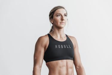 Nobull Women's Swim Top Black | Australia (RS3205)